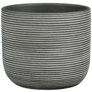 Plant Pot Samuel 4780-8 22x22x19cm Anthracite Supergreens