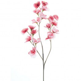 Artificial Branch Sweet Pea 6902-7 57cm Pink Supergreens PINK