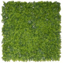 Συνθετικό Διακοσμητικό Πάνελ Φυλλωσιάς Φτέρη 0071-7 50x50cm Light Green Supergreens
