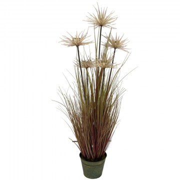 Τεχνητό Φυτό Χορτάρι Πάπυρος 7021-6 96cm Brown Supergreens
