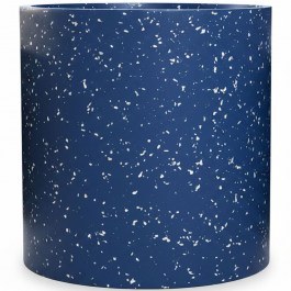 Plant Pot Celestia B-2180-8 33x33x29cm Terrazzo Blue Supergreens BLUE