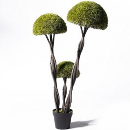 Τεχνητό Δέντρο Μπονσάι Moss Mushroom 8121-6 120x120cm Green Supergreens GREEN