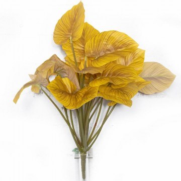 Τεχνητό Χωνευτό Φιλόδεντρο Moonlight 2602-7 55cm Yellow Supergreens