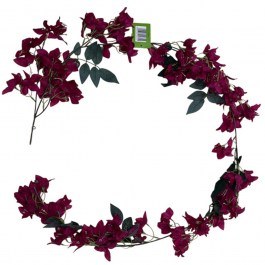 Τεχνητή Γιρλάντα Βουκαμβίλια Vine 9302-7 130cm Fuchsia Supergreens FUCHSIA