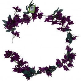 Τεχνητή Γιρλάντα Βουκαμβίλια Vine 0402-7 130cm Purple Supergreens PURPLE