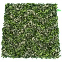 Συνθετικό Διακοσμητικό Πάνελ Φυλλωσιάς Moss Viridis Aura 0202-7 100x100cm Green Supergreens