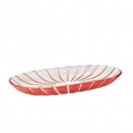 Serving Platter Grace 27970065 Oval 38Χ19 Red Guzzini RED