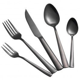 Cutlery Porto (Set 24Pcs) 03349 Black Dinox BLACK