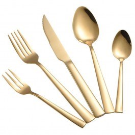 Cutlery Porto (Set 24Pcs) 03345 Gold Dinox GOLD