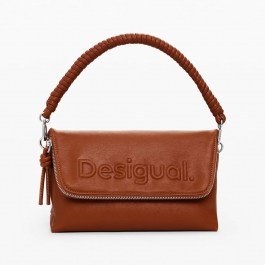 Τσάντα Χειρός/Χιαστί Γυναικεία Half Venecia 3.0 25SAXPAM-6011 25,5x12,5x15,8cm Camel Desigual CAMEL