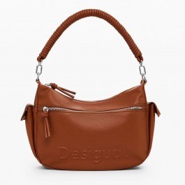 Τσάντα Ώμου/Χιαστί Γυναικεία Half Astana 25SAXPBW-6011 22,1x9x30cm Camel Desigual CAMEL