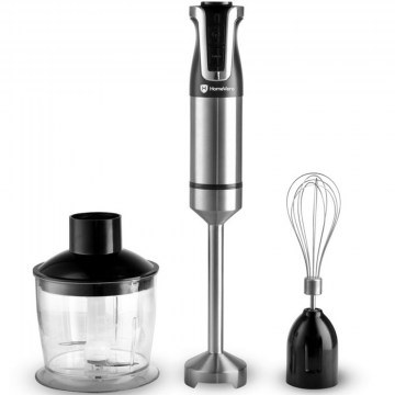 Ραβδομπλέντερ (Σετ 3Τμχ) HV-HBL800B 800W Inox-Black HomeVero