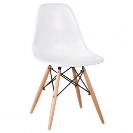 Chair - Art Wood EM123,1W White 46X52X82Cm WHITE