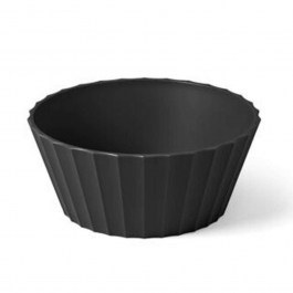 Serving Bowl Hera S 15x6cm Carbon Black Blim+ BLACK