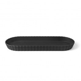 Serving Platter Minerva M 37,5x15x3cm Carbon Black Blim+ BLACK
