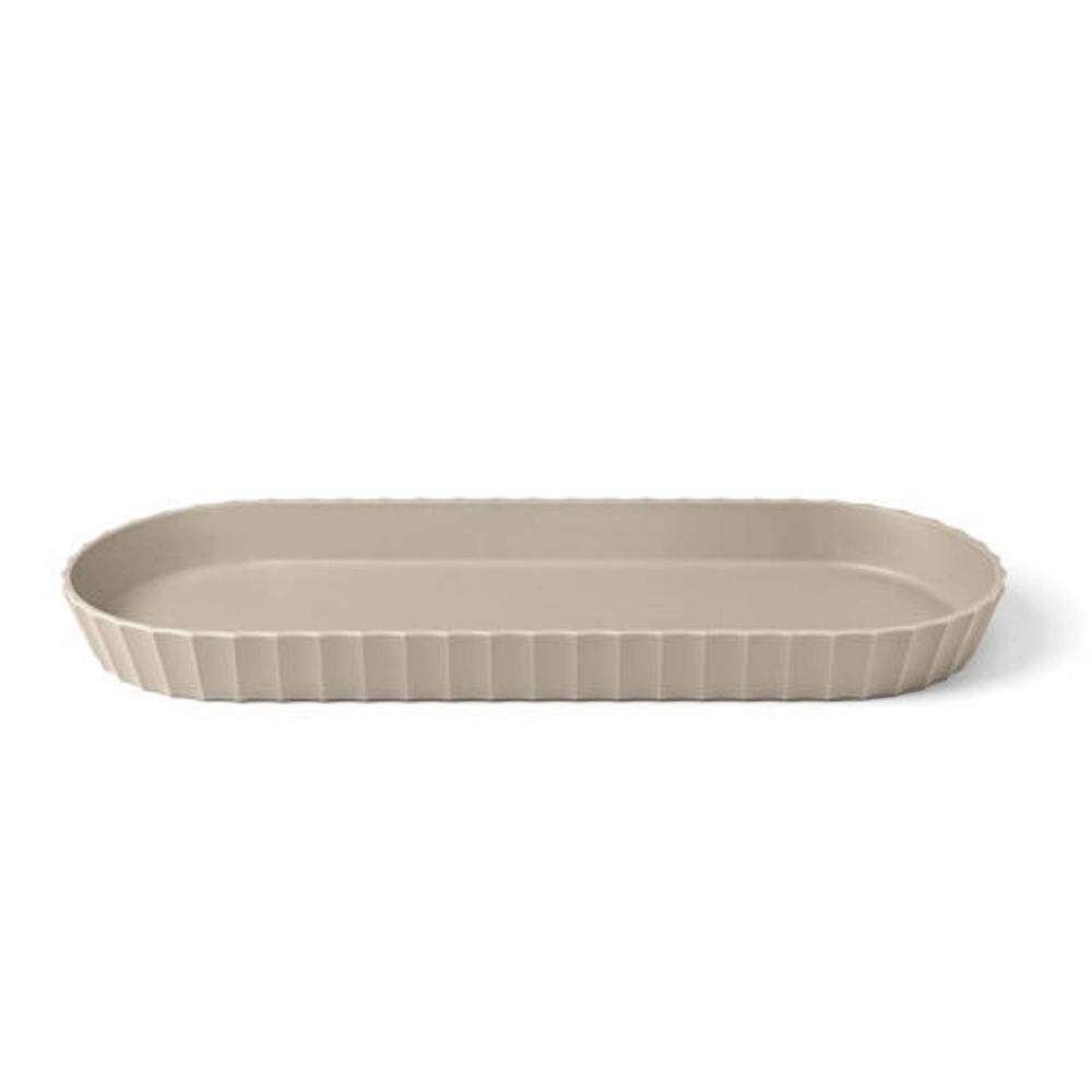 Πιατέλα Σερβιρίσματος Minerva M 37,5x15x3cm Mocha Grey Blim+