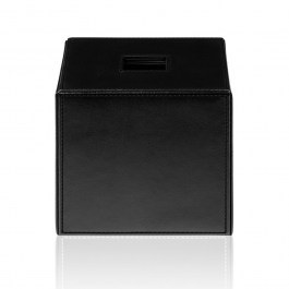 Box For Tissues Brownie 0847860 13,5x13,5x13cm Black Decor Walther BLACK
