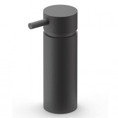 Container of Cream Soap Manola 40557 16,5x5cm 175ml Anthracite Zack