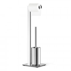 Χαρτοθήκη Δαπέδου Με Πιγκάλ Linea 40027 15x18x72,5cm Inox Zack