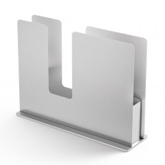 Χαρτοπετσετοθήκη Linu 20261 18x5x13,3cm Inox Zack