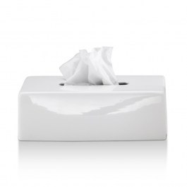 Κουτί Για Χαρτομάντηλα KB 88 0839450 8,5x14x26cm White Decor Walther WHITE