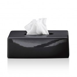 Κουτί Για Χαρτομάντηλα KB 88 0839460 8,5x14x26cm Black Decor Walther BLACK
