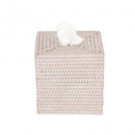 Κουτί Για Χαρτομάντηλα BASKET KBQ 14x14x14cm Beige Decor Walther BEIGE