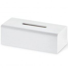 Κουτί Για Χαρτομάντηλα Stone KB 0971954 26x13,5x8cm White Decor Walther WHITE