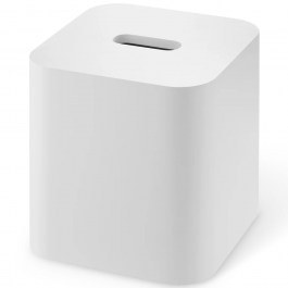 Κουτί Για Χαρτομάντηλα Stone KBQ 0974050 13,7x13,7x14,2cm White Decor Walther WHITE