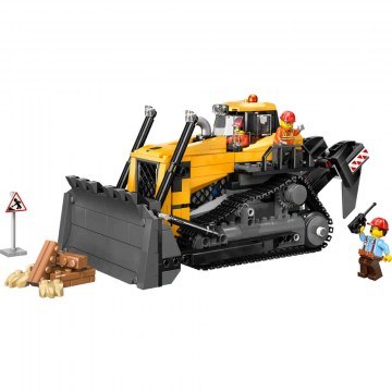 City: Yellow Bulldozer 60466 8 y.o+ 682 Pieces Multi Lego