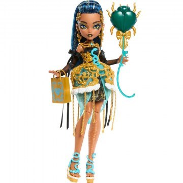 Monster High Doll: Themed Scary Sweet Birthday - Cleo DeNile JBG76 Multi Mattel