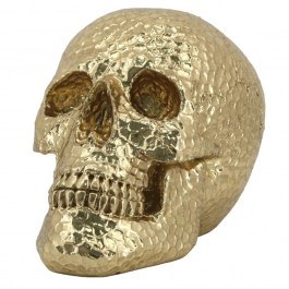 Διακοσμητικό Αντικείμενο Skullhead Hammered 60892 19cm Gold GOLD