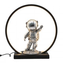 Table Lamp Astronaut Led 60886 31cm Silver-Black