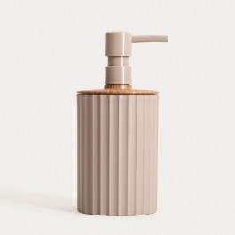 Δοχείο Κρεμοσάπουνου Coloseum 243752 773464 7.8x7.8x18.5cm Taupe Homla TAUPE