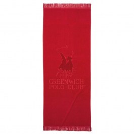 Beach Towel 3657 Red Greenwich Polo Club red