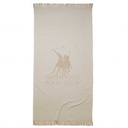Πετσέτα Θαλάσσης 3780 Beige Greenwich Polo Club Beige