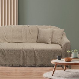 Μαξιλάρι Διακοσμητικό 0234 (Με Γέμιση) Beige Das Home BEIGE