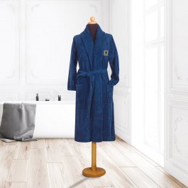 Bathrobe 3206 Blue Greenwich Polo Club BLUE