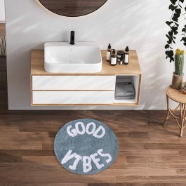 Ταπέτο Μπάνιου 0680 Light Blue-White Das Home Light Blue-WHITE