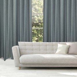 Κουρτίνα 2245 Με Τρουκς Dark Grey Das Home Dark Grey