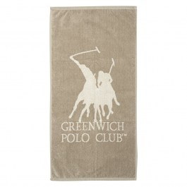 Gym Towel 3930 Taupe-Ecru Greenwich Polo Club ECRU-TAUPE