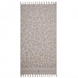 Beach Towel 3837 Grey Greenwich Polo Club Grey