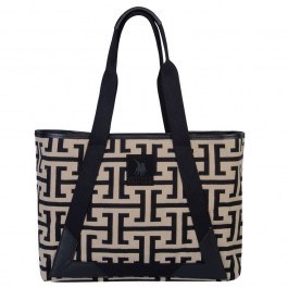 Τσάντα Θαλάσσης 3840 35x42x12 Beige-Black Greenwich Polo Club Beige-black