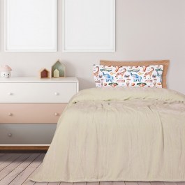 Κουβέρτα 1341 Velour Ivory Das Home IVORY