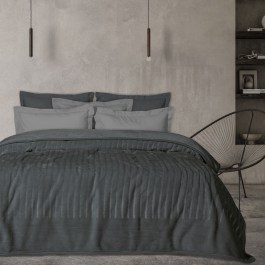 Κουβέρτα 1349 Velour Graphite Das Home GRAPHITE