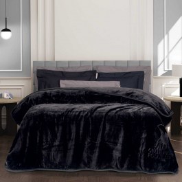 Κουβέρτα 3440 Velour Black Greenwich Polo Club BLACK