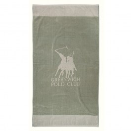 Πετσέτα Θαλάσσης 3888 Grey-Ecru Greenwich Polo Club ECRU-GREY