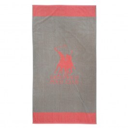 Πετσέτα Θαλάσσης 3890 Grey-Coral Greenwich Polo Club GREY-CORAL