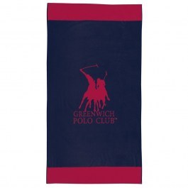 Πετσέτα Θαλάσσης 4048 Blue-Red Greenwich Polo Club BLUE-RED