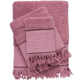 Πετσέτες Daily 0699 (Σετ 3τμχ) Lila Das Home LILA